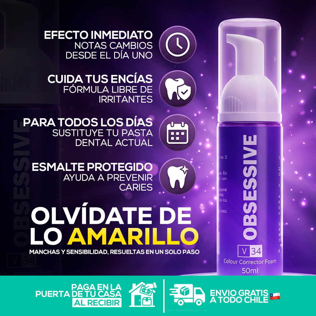 OBSESSIVE — Pasta Blanqueadora de Color Dental