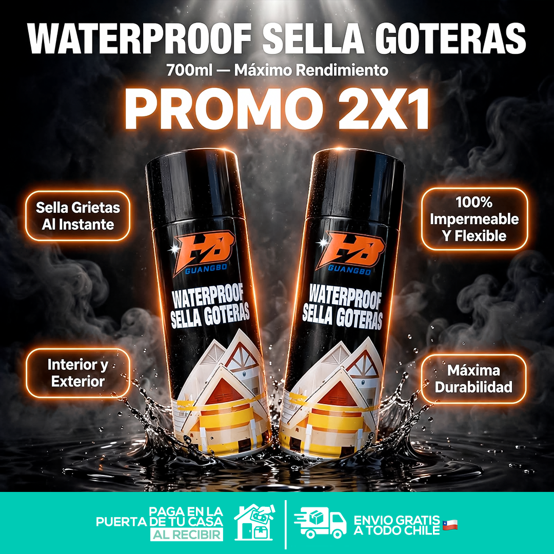 2X1 GOTEX | Spray Impermeabilizante | No Más Goteras